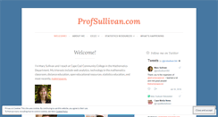 Desktop Screenshot of profsullivan.com